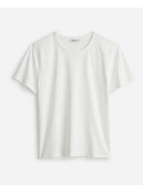 Madewell The Perfect Crewneck Tee in Allday Jersey